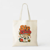 レトロカクテル Sip Club トートバッグ (裏面)