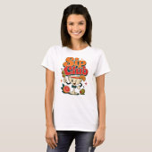 レトロカクテル Sip Club Tシャツ (正面フル)