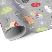 レトロカジノサイコロ ラッピングペーパー (ロールコーナー)