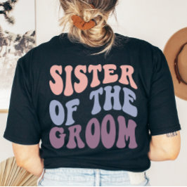 レトロカスタムの妹の新郎の結婚披露宴 Tシャツ
