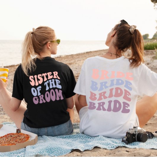 レトロカスタムの妹の新郎の結婚披露宴 Tシャツ