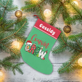 レトロカスタムはいとこのクルーのクリスマス スモールクリスマスストッキング