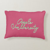 レトロカスタムカレッはっきりしたジドームモノグラム アクセントクッション (裏面)