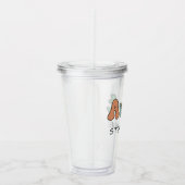 レトロカスタムギフト |叔母パーソナライズされた アクリルタンブラー (右)