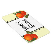 レトロカスタムクレートArtオレンジ磁石 マグネット (右側)