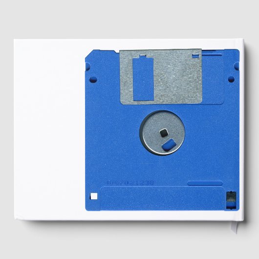 レトロカスタムゲーム誕生日フロッピーディスク3.5 HCGB ゲストブック (裏面)