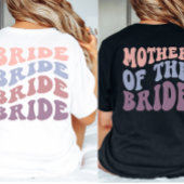 レトロカスタムシスター・オブ・ザ・ブライド・ウェディングパーティー Tシャツ