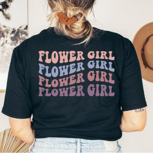 レトロカスタムシスター・オブ・ザ・ブライド・ウェディングパーティー Tシャツ