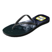 レトロカスタムディスコバチェロレッテディスコブライド ビーチサンダル (アングル)