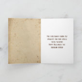 レトロカスタムハロウィーンコテージコアウィッチハット カード (内部)