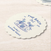 レトロカスタムバチェロレッテデコールコースター ペーパーコースター (アングル)