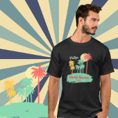 レトロカスタムファミリー懇親会ブラック Tシャツ