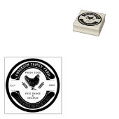 レトロカスタムフレッシュエッグズファミリーファームゴムスタンプ ラバースタンプ (押印)