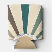 レトロカスタムブラウンフィールツリーズバチェラーウィークエンド 缶クーラー (裏面)