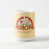 レトロカスタムプリンシパルMag （名前あり） コーヒーマグカップ (中央)