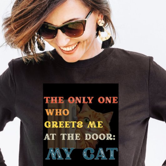 レトロカスタムペットライフキャットラブ トライブレンドＴシャツ