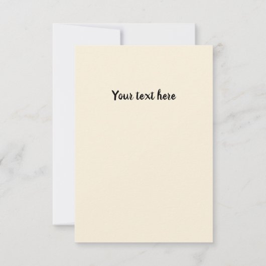 レトロカスタムボホデザートカボス結婚ズ サンキューカード (裏面)