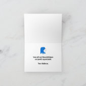 レトロカスタムメールキャリア折りサンキューカード サンキューカード (内部)