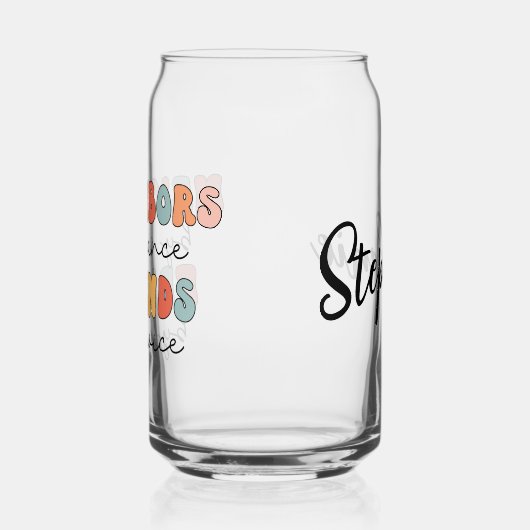 レトロカスタム隣人by偶然の友だちbyチョイス ガラス缶 (左)