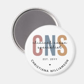 レトロカスタムCNS臨床ナース専門医 マグネット (正面/裏面)