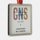 レトロカスタムCNS臨床ナース専門医 メタルオーナメント (右)