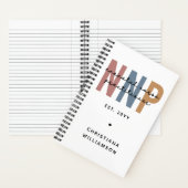 レトロカスタムNNP新生児ナース行者 ノートブック (内側)