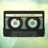 レトロカセットカスタムテープ文字 ウィンドウサイン (シート3)