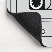 レトロカセットテグランジープ音楽 マウスパッド (コーナー)