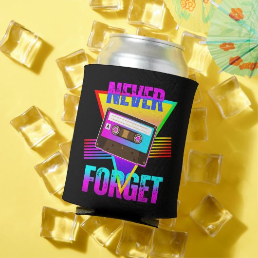 レトロカセットテープレコーダー 忘れない 缶クーラー (インサイチュ 夏)