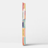 レトロカセットテープヴィンテージパターン。 Case-Mate iPhoneケース (裏面 / 左)