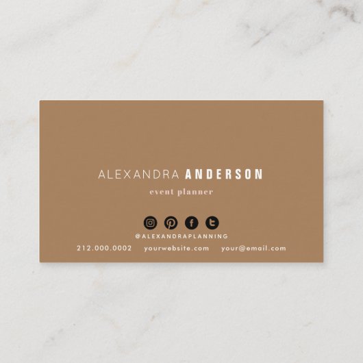 レトロカセットテープ音楽赤ビジネスカード 名刺 (裏面)