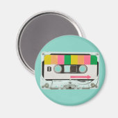 レトロカセットテープ マグネット (正面/裏面)