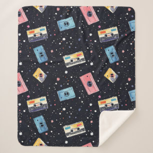レトロカセットテープ(宇宙宇宙) シェルパブランケット