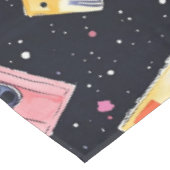レトロカセットテープ(宇宙宇宙) テーブルクロス (アングル)