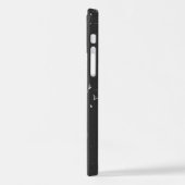 レトロカセットテープ–80sヴィンテージパーソナライズされた名 iPhoneケース (左側面)