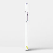 レトロカセットプレーヤー: 80年代ヴィンテージアート Case-Mate iPhoneケース (裏面 / 左)