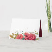 レトロカセット |フローラハッピーバースデー カード (裏面)