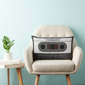 レトロカセット ランバークッション (椅子)