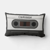 レトロカセット ランバークッション (裏面)