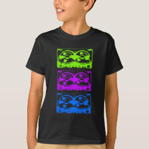 レトロカセット Tシャツ