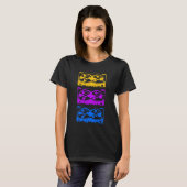レトロカセット Tシャツ (正面フル)