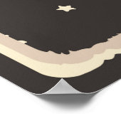 レトロカッコいいカジノ愛好家 ポスター (角)