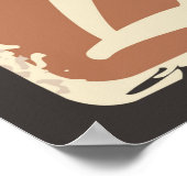 レトロカッコいいヴィンテージコーヒー ポスター (角)