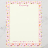 レトロカップケーキベーカリーデザートパーソナライズ (正面)