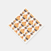 レトロカップケーキ スタンダードカクテルナプキン (角)