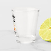 レトロカップルのリハーサルディナーの前の夜 ショットグラス (右)