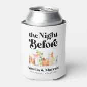 レトロカップルのリハーサルディナーの前夜 缶クーラー (缶正面)