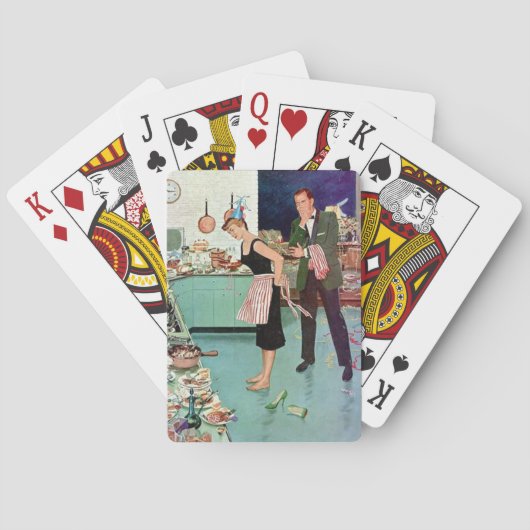 レトロカップルアフタパーティー トランプ (裏面)