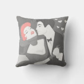 レトロカップル枕 クッション (裏面)