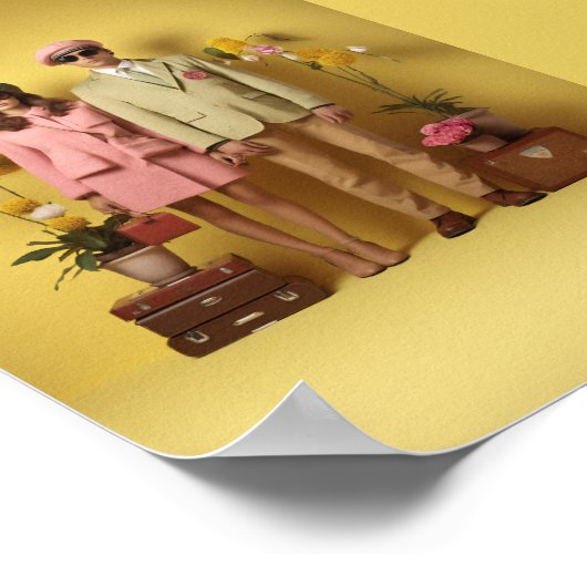 レトロカップル ポスター (角)